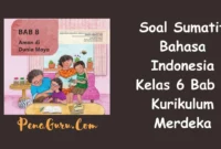 soal sumatif Bahasa Indonesia kelas 6 bab 8 kurikulum merdeka
