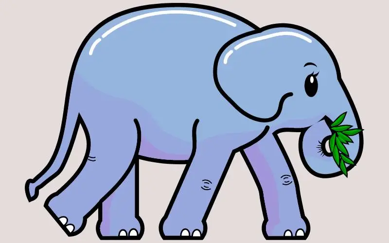 contoh report text tentang Gajah