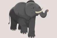 contoh report text singkat tentang Gajah